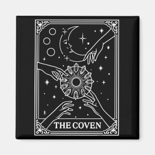 The Coven Bride Bach Crew Wedding Gothic Magnet