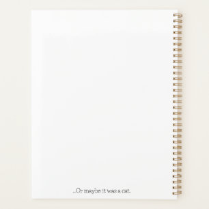 The Cover Had a Dog on It Planner