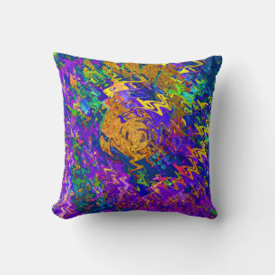 The cow is trippin'....... cushion