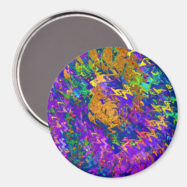 The cow is trippin'....... magnet (Front/Back)