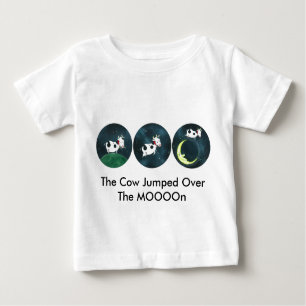 The Cow Jumped Over The MOOOOn Baby T-Shirt
