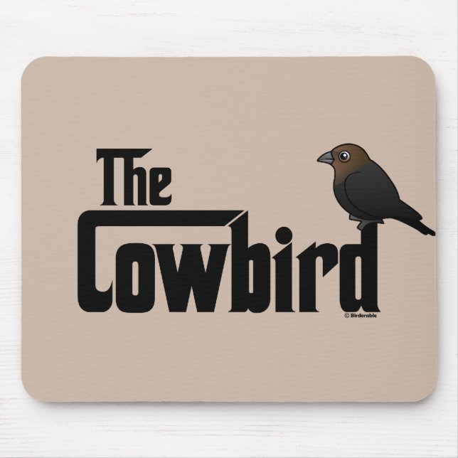 The Cowbird Mouse Pad (Front)