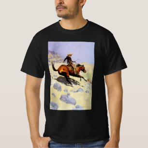 The Cowboy by Remington, Vintage Cavalry Military T-Shirt