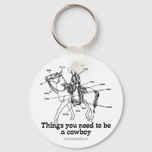The Cowboy Key Ring