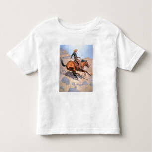 The Cowboy (oil on canvas) Toddler T-Shirt