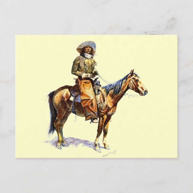The Cowboy Postcard (Front)