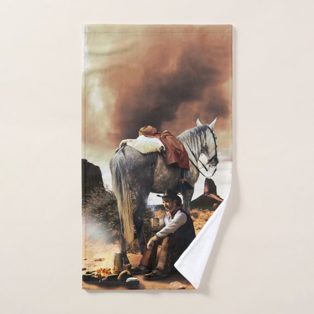 The Cowboy Rest Hand Towel (Hand Towel)