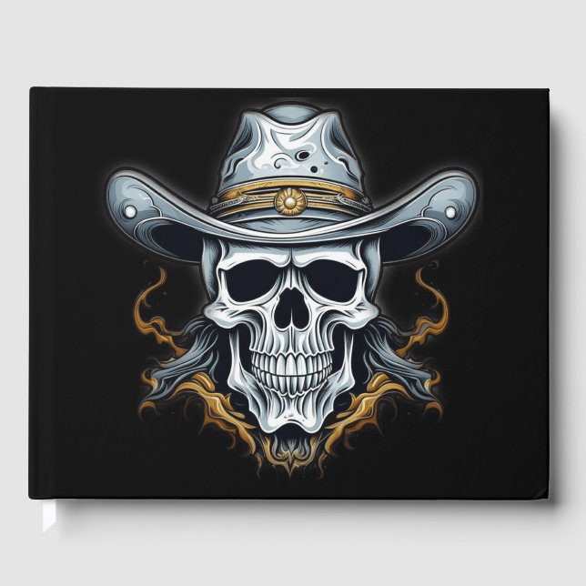 The Cowboy Skeleton Guest Book (Front)