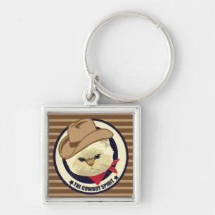 The cowboy spirit key ring