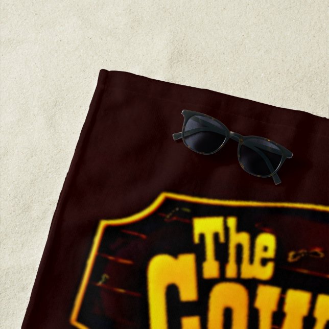 "The Cowboys" Beach Towel... Towel (In Situ)