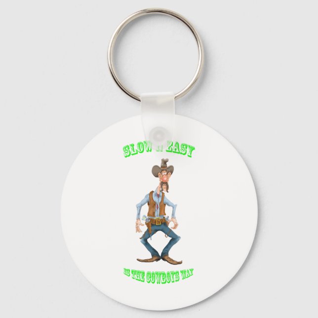 The cowboys way key ring (Front)