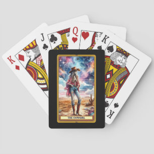The Cowgirl Skeleton Tarot Poker Cards