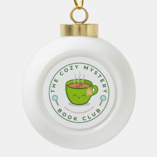 The Cozy Mystery Book Club Ornament