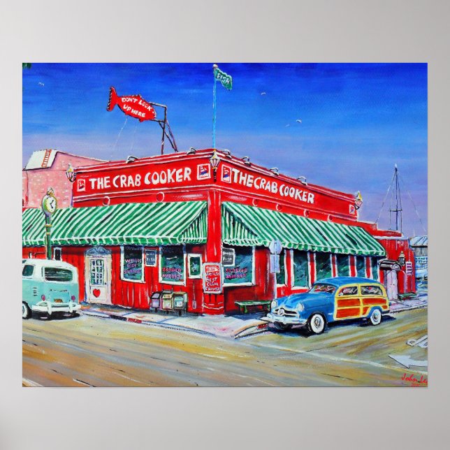 The Crab Cooker Newport Beach Poster (Front)
