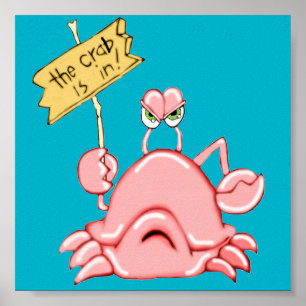 The Crab is In Poster