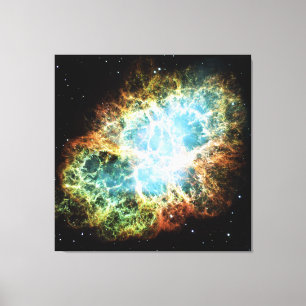 The Crab Nebula M1 NGC 1952 Taurus A Canvas Print