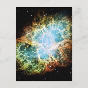 The Crab Nebula M1 NGC 1952 Taurus A Postcard