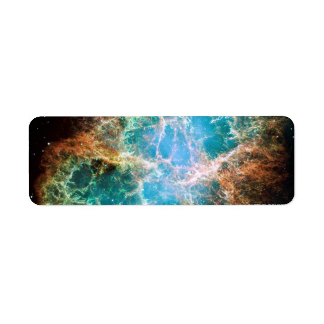 The Crab Nebula Return Address Label (Front)