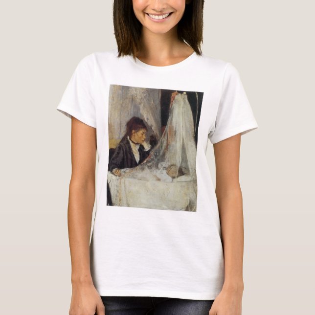 The Cradle by Berthe Morisot T-Shirt (Front)