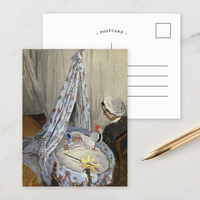 The Cradle | Claude Monet Postcard (Creator Uploaded)