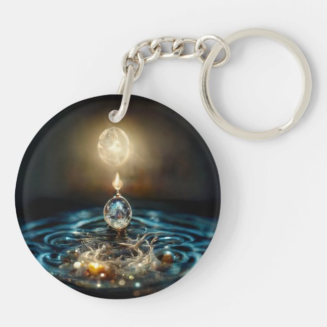 The Cradle of Life_Digital Art Key Chain (Back)