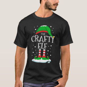 The Crafty Elf Christmas Family Matching Xmas Grou T-Shirt