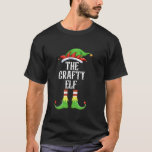 The Crafty Elf Family Matching Group Christmas Xma T-Shirt<br><div class="desc">The Crafty Elf Family Matching Group Christmas Xmas</div>