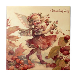 The Cranberrry Fairy Ceramic Tile