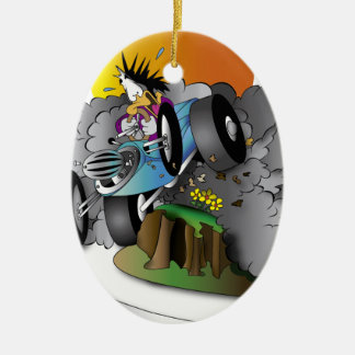 the crash ceramic tree decoration