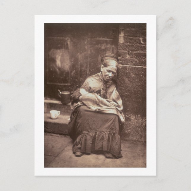 The Crawlers, from 'Street Life in London', 1877-7 Postcard (Front)