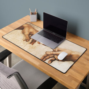The Creation of Adam Desk Mat