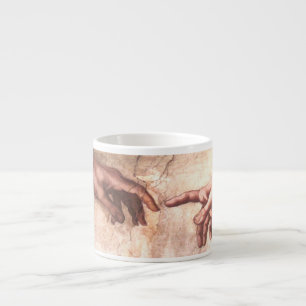 THE CREATION OF ADAM-ESPRESSO MUG