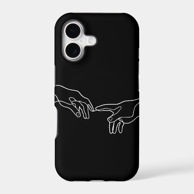 The Creation of Adam hands, Michelangelo  (Back)