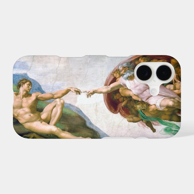The Creation of Adam, Michelangelo (Back (Horizontal))