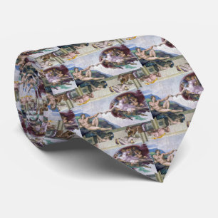 “ The Creation of Adam ” , Michelangelo Tie