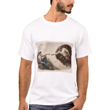 The Creation of Adam - Modern Twist T-shirt
