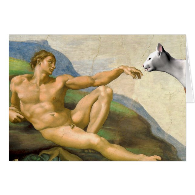 The Creation Of Adam Parody (Front Horizontal)