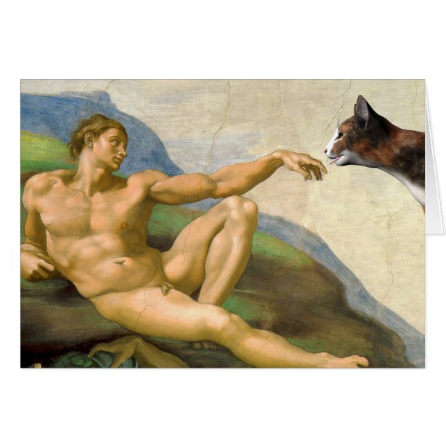 The Creation Of Adam Parody (Front Horizontal)