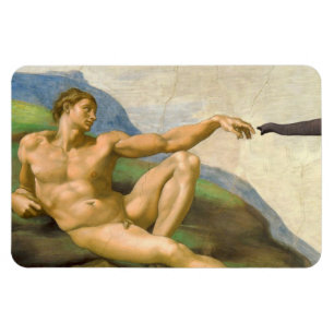 The Creation Of Adam Persiflage Magnet