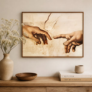 The Creation of Adam Poster