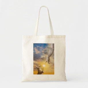 The Creation of Chihuahua - God made Chihuahuas Tote Bag