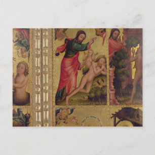 The Creation of Eve, a panel from Grabower Postcard