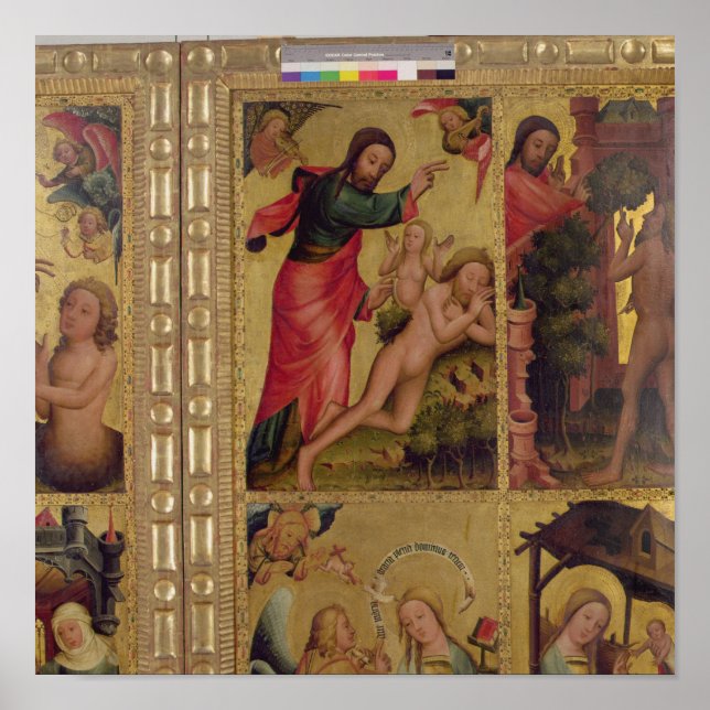 The Creation of Eve, a panel from Grabower Poster (Front)