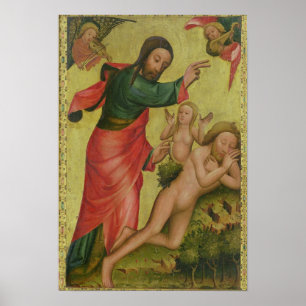 The Creation of Eve, a panel from Grabower Poster
