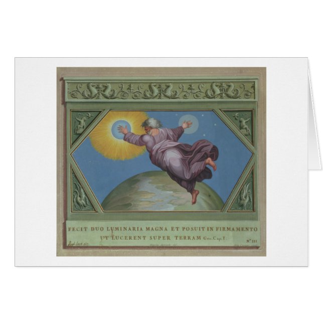 The Creation of Light, illustration from the Rapha (Front Horizontal)