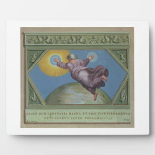 The Creation of Light, illustration from the Rapha Plaque