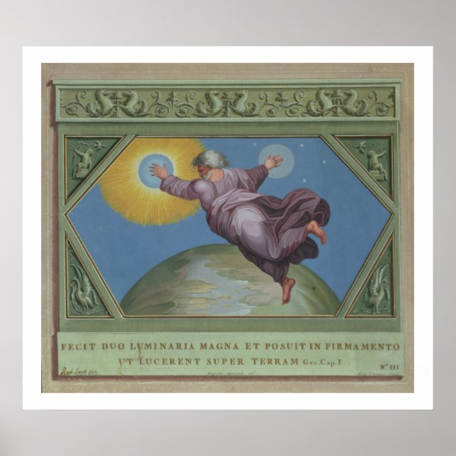 The Creation of Light, illustration from the Rapha Poster (Front)