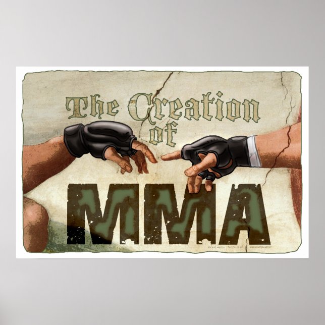 The Creation of MMA Poster (Front)
