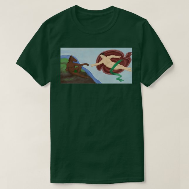 The Creation of Musty T-Shirt (Design Front)