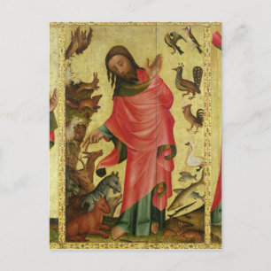 The Creation of the Animals Postcard